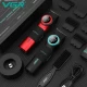 Триммер VGR V-977 BLACK, регулировка мощности 6000 - 8000 RPM, 2500 mAh, 4 насадки, LED display