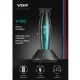 Триммер VGR V-992 GREEN, 9000 RPM, 2000 mAh, 3 насадки, LED display