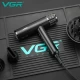 Фен профессиональный VGR V-427, 4 уровня обдува, 3 уровня температуры, 110000 RPM, 3 насадки