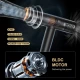 Фен профессиональный VGR V-427, 4 уровня обдува, 3 уровня температуры, 110000 RPM, 3 насадки