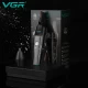 Триммер VGR 2 в 1 V-603, 2 насадки (для носа и волос), IPX5