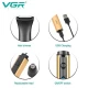 Триммер VGR 2 в 1 V-626 GOLD, 2 насадки (для носа и волос)