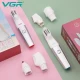 Эпилятор VGR 5 в 1 V-752 GREEN, 5 насадок, IPX5