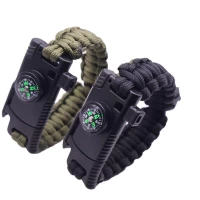 Браслет для выживания 5 в 1 из паракорда WDK-1, 28.5см