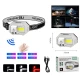Фонарь налобный SH-S9-XPE+COB+3SMD(Red), Motion Sensor, Li-Ion аккумулятор, ЗУ Type-C, Box Фонарь налобный SH-S9-XPE+COB+3SMD(Red), Motion Sensor, Li-Ion аккумулятор, ЗУ Type-C, Box