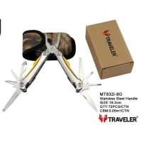 Многофункциональный нож (мультитул) Traveler MT832-1 16,2см