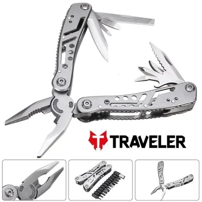 Мультитул тактический Traveler Deluxe МТ629PG 14в1, 16.5 см Мультитул тактический Traveler Deluxe МТ629PG 14в1, 16.5 см
