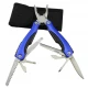 Мультиинструмент (Мультитул) Traveler MT609 Black/Blue/Red/Yellow 9 в 1 16см