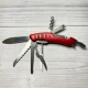 Складной туристический нож Traveler 12 в 1, 9.5см 5011LG5 Black/Blue/Red