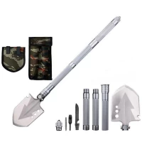 Лопата Traveler HH-004 туристическая многофункциональная, складная для выживания 6 в 1