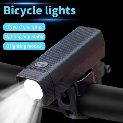 Велофонарь CYGM-256-LED, 50LM, IP33, Li-Ion аккумулятор, ЗУ Type-C