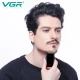 Электробритва VGR V-390 шейвер BLACK, выдвижной триммер