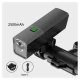 Велофонарь BL-2024-4-XPG, индикация заряда, Waterproof, Li-Ion аккум., ЗУ Type-C
