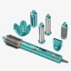 Фен-стайлер VGR 7 в 1 V-477 GREEN, Professional, 7 насадок, 1400 Вт
