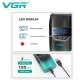 Электробритва VGR V-308 GOLD шейвер, двойное лезвие, 9000 RPM, LED Display Электробритва VGR V-308 GOLD шейвер, двойное лезвие, 9000 RPM, LED Display