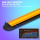Выпрямитель для волос VGR V-515 BLACK, температура от 100°C до 210°C, керамическое покрытие, LED display, 50 Вт