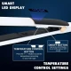 Выпрямитель для волос VGR V-515 WHITE, температура от 100°C до 210°C, керамическое покрытие, LED display, 50 Вт Выпрямитель для волос VGR V-515 WHITE, температура от 100°C до 210°C, керамическое покрытие, LED display, 50 Вт