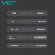 Триммер VGR V-995, 4 насадки, 7000 RPM