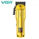 Аккумуляторная машинка для стрижки (clipper) VGR V-138 GOLD, 4 насадки, 7000 RPM, 2500 mAh, LED display