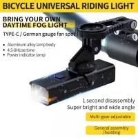 Велофара Q06, 310LM, Li-Ion аккумулятор, ЗУ Type-C, индикация заряда