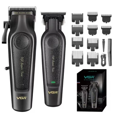 Комплект VGR 2 в 1 V-197&995, аккумуляторная машинка для стрижки (clipper) и триммер Комплект VGR 2 в 1 V-197&995, аккумуляторная машинка для стрижки (clipper) и триммер
