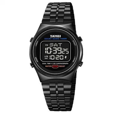 Часы наручные 1882BKBK SKMEI, BLACK-BLACK Часы наручные 1882BKBK SKMEI, BLACK-BLACK