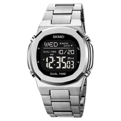Часы наручные 2004SIBK SKMEI, SILVER-BLACK Часы наручные 2004SIBK SKMEI, SILVER-BLACK