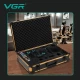Комплект VGR STEPLERSS PRO 4 IN 1 BLACK, машинка для стрижки (Clipper), триммер, электробритва, фен Комплект VGR STEPLERSS PRO 4 IN 1 BLACK, машинка для стрижки (Clipper), триммер, электробритва, фен