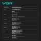 Комплект VGR STEPLERSS PRO 4 IN 1 BLACK, машинка для стрижки (Clipper), триммер, электробритва, фен Комплект VGR STEPLERSS PRO 4 IN 1 BLACK, машинка для стрижки (Clipper), триммер, электробритва, фен
