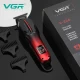 Триммер VGR V-226 RED, 9000 RPM, 3 насадки, LED display