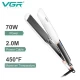 Выпрямитель для волос VGR V-519S WHITE, 100-230°C, керамическое покрытие 38 мм, 70 W, LED display Выпрямитель для волос VGR V-519S WHITE, 100-230°C, керамическое покрытие 38 мм, 70 W, LED display