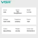 Выпрямитель для волос VGR V-519S WHITE, 100-230°C, керамическое покрытие 38 мм, 70 W, LED display Выпрямитель для волос VGR V-519S WHITE, 100-230°C, керамическое покрытие 38 мм, 70 W, LED display