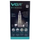 Триммер VGR 2 в 1 V-618, 2 насадки - триммер, триммер для носа