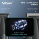 Комплект VGR 3 в 1 V-640 S3 BLACK, машинка для стрижки (clipper), триммер и электробритва (шейвер)