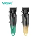 Аккумуляторная машинка для стрижки (clipper) VGR V-662 GREEN, 7000 RPM, 6 насадок, LED display