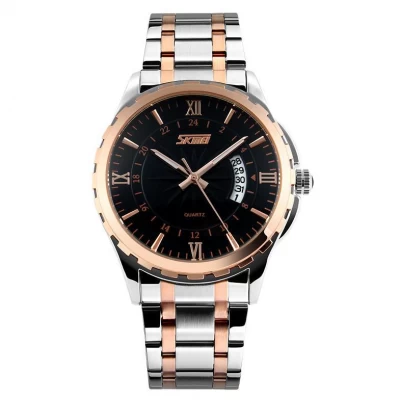 Часы наручные 9069TRGBK SKMEI, ROSE GOLD - BLACK