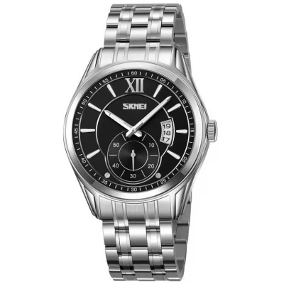 Часы наручные 9319SIBK SKMEI, SILVER-BLACK Часы наручные 9319SIBK SKMEI, SILVER-BLACK