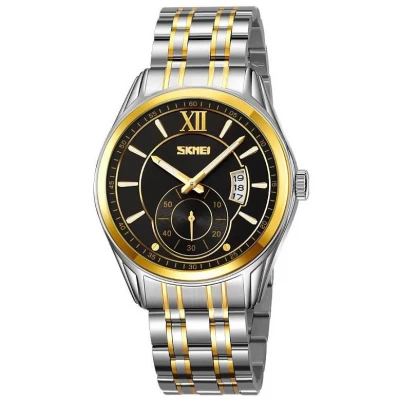 Часы наручные 9319TGDBK SKMEI, GOLD-BLACK Часы наручные 9319TGDBK SKMEI, GOLD-BLACK