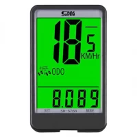 Велокомпьютер SD-576B, подсветка дисплея, 17 функций,Waterproof