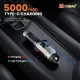 Тактический фонарь YEMAO YM-F303X, 1600LM, аккумуляторы 2x21700 (2x5000 mAh), поворотная голова