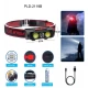 Фонарь налобный PLD-2119B-XPE+2COB(White+Red), 1х18650, ЗУ Type-C, Box Фонарь налобный PLD-2119B-XPE+2COB(White+Red), 1х18650, ЗУ Type-C, Box