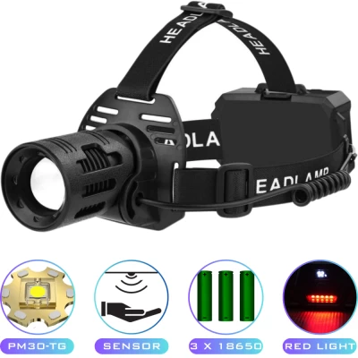 Фонарь налобный CARBON BL-2322-TG+3LED(White+Red+Blue+Green), Motion Sensor, 3x18650, ЗУ Type-C, zoom Фонарь налобный CARBON BL-2322-TG+3LED(White+Red+Blue+Green), Motion Sensor, 3x18650, ЗУ Type-C, zoom