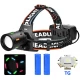 Фонарь налобный NIGHT VISION FLUORESCENCE BL-T207-TG, 2x18650, 1 РЕЖИМ, ЗУ Type-C, zoom Фонарь налобный NIGHT VISION FLUORESCENCE BL-T207-TG, 2x18650, 1 РЕЖИМ, ЗУ Type-C, zoom