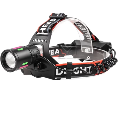 Фонарь налобный NIGHT VISION FLUORESCENCE 8083 1 РЕЖИМ WHITE LASER LED PM10-TG+COB, 2x18650, ЗУ Type-C, zoom Фонарь налобный NIGHT VISION FLUORESCENCE 8083 1 РЕЖИМ WHITE LASER LED PM10-TG+COB, 2x18650, ЗУ Type-C, zoom