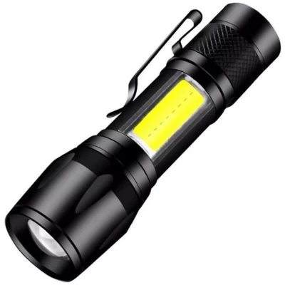 Фонарь 513-XPE+COB, Li-Ion аккум., zoom, ЗУ microUSB Фонарь 513-XPE+COB, Li-Ion аккум., zoom, ЗУ microUSB