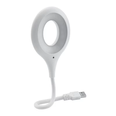 Портативная гибкая лампа КОЛЬЦЕВАЯ 5V/2W (12 SMD) с питанием от USB