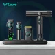 Комплект VGR STEPLERSS PRO 4 IN 1 BLACK, машинка для стрижки (Clipper), триммер, электробритва, фен Комплект VGR STEPLERSS PRO 4 IN 1 BLACK, машинка для стрижки (Clipper), триммер, электробритва, фен