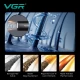 Фен профессиональный VGR V-469, 4 уровня обдува, 4 уровня температуры, 2 насадки, 2400 Вт