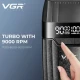 Электробритва VGR V-640S шейвер, двойное лезвие, 9000 RPM, LED Display