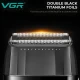Электробритва VGR V-640S шейвер, двойное лезвие, 9000 RPM, LED Display